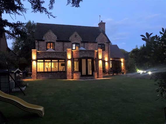This stunning home with a beautiful garden in Maidwell, complete with a swimming pool and cinema room is on the market for a bargain price of less than 800,000. 
Listed by Richard Greener and marketed by Rightmove.