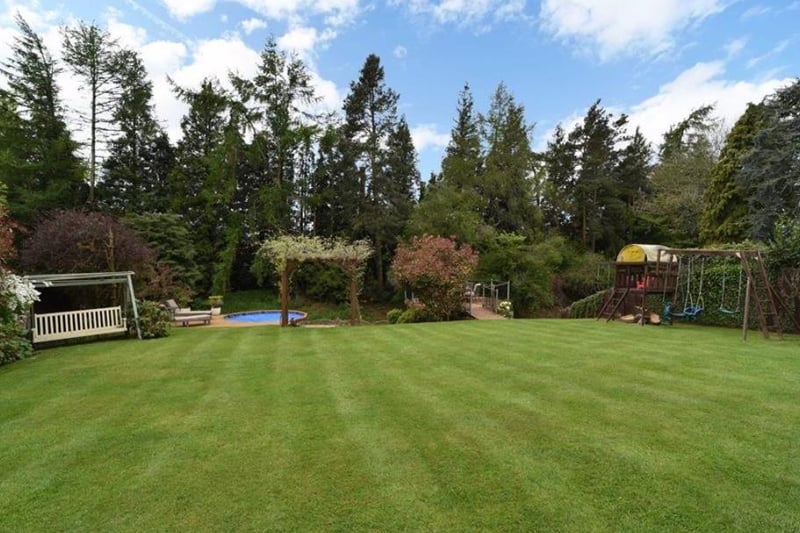 This stunning home with a beautiful garden in Maidwell, complete with a swimming pool and cinema room is on the market for a bargain price of less than 800,000. 
Listed by Richard Greener and marketed by Rightmove.
