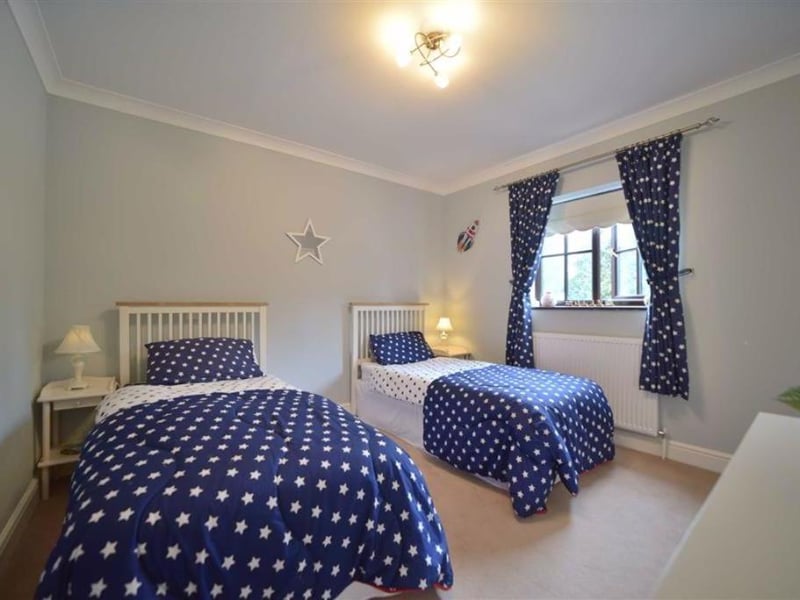 This stunning home with a beautiful garden in Maidwell, complete with a swimming pool and cinema room is on the market for a bargain price of less than 800,000. 
Listed by Richard Greener and marketed by Rightmove.