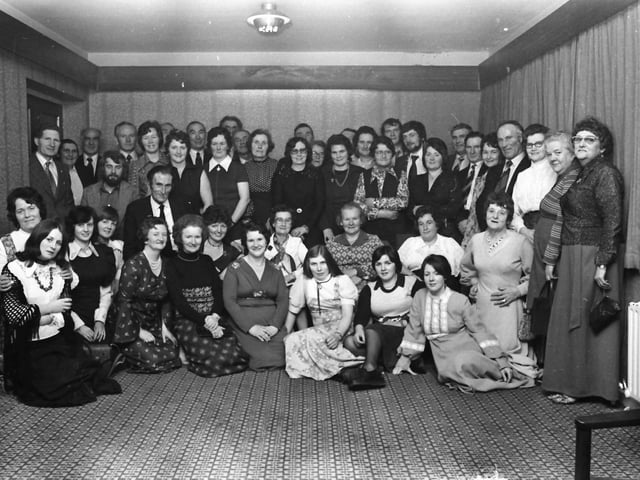 A section of the attendance at the Clonmany guild of the Irish Countrywomen’s Association annual dinner dance in the Ballyliffin Hotel.