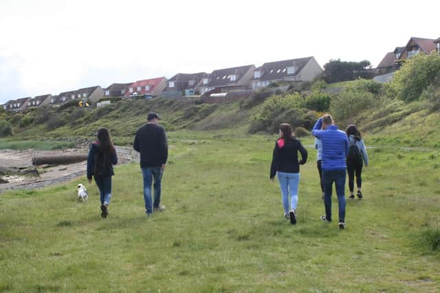 Participants from a previous year's walk with Seafield Environmental Group which is set to host some walks once again as part of Kirkcaldy Walking Festival 2021.