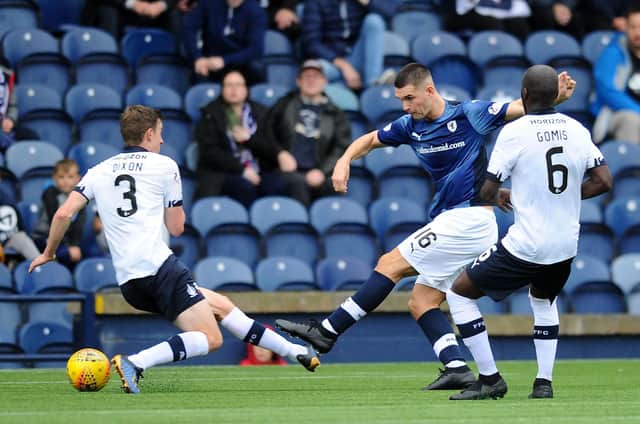Dave McKay in action for Raith Rovers (Pic: Michael Gillen)