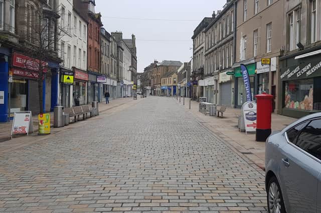 Three big retailers have left Kirkcaldy High Street this week.