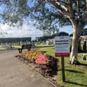 The council is advising routine safety inspections of headstones are taking place at East Wemyss MacDuff Cemetery.  (Pic: Fife Council)