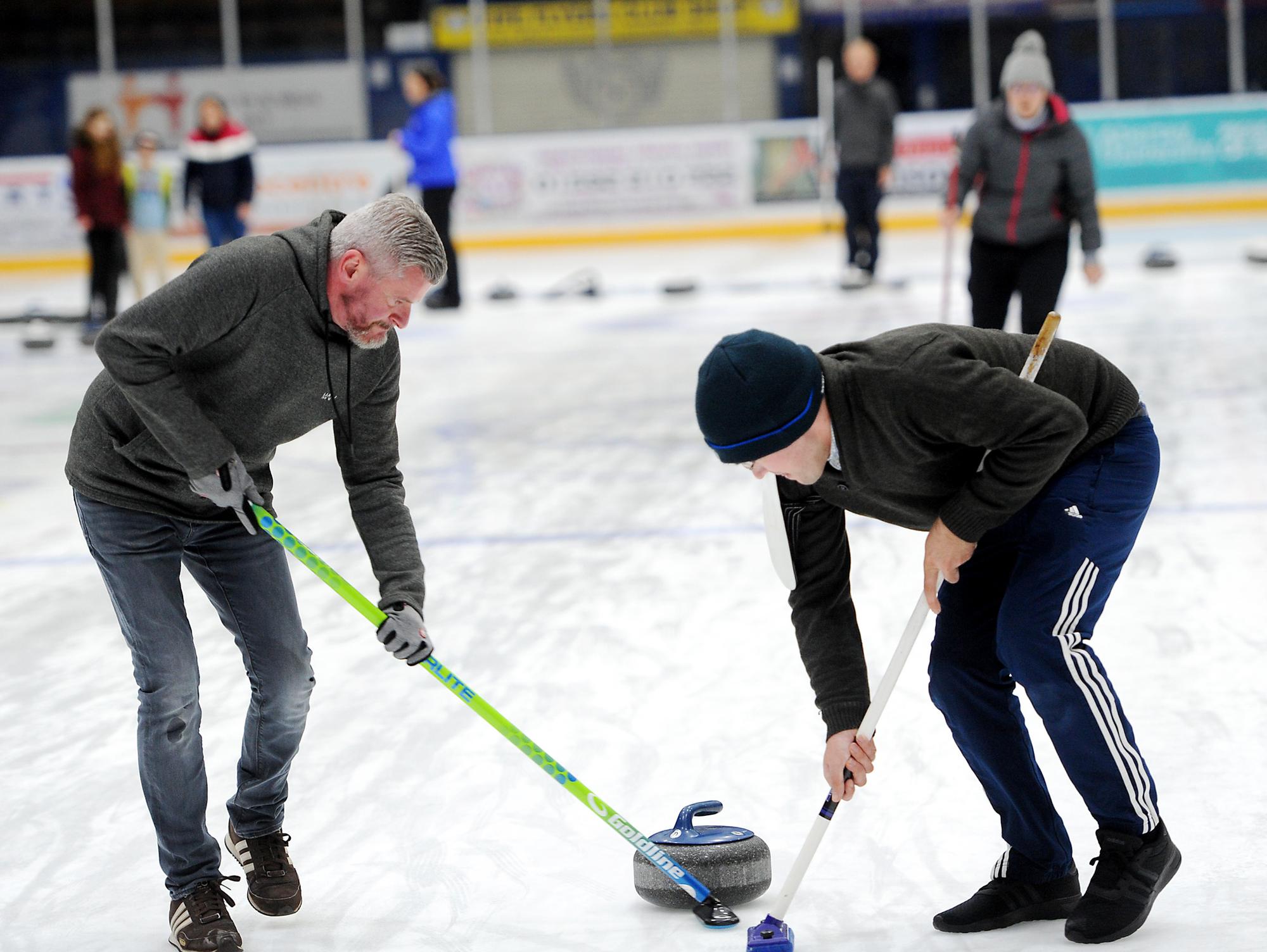 Try curling at Kirkcaldy's Fife Ice Arena