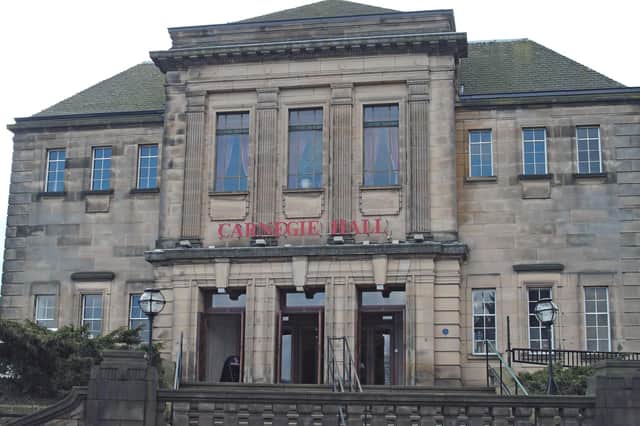 Carnegie Hall, Dunfermline, would have been the venue for the festive show