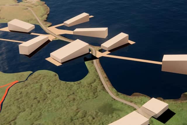 National Pride has bought almost 1000 acres of land around Loch Fitty, near Dunfermline, to create a major eco-leisure and wellness leisure park