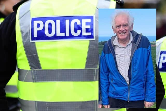 Paul Johnson pictured wearing the jacket he had when he was reported missing