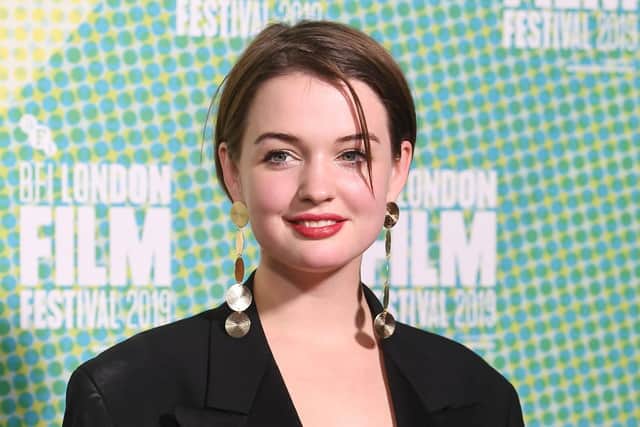 Tallulah Greive arrives at the world premiere of Our Ladies in Embankment Garden Cinema in London in 2019