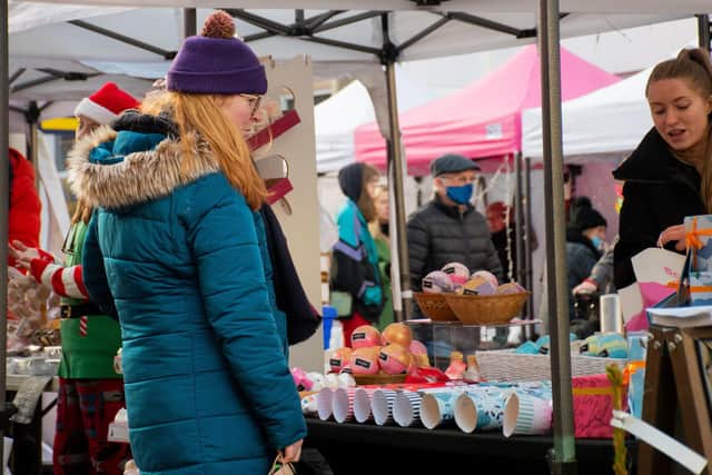 Kirkcaldy's Christmas market (Pic: Monarch Photography)