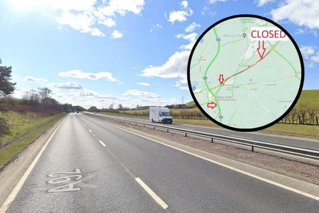 A92 crash: Traffic disruption as A92 closed in both directions following crash between Crossgates and Cowdenbeath