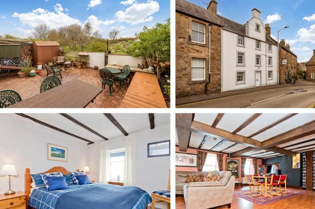 The property ids as former B&B turned into a terraced home