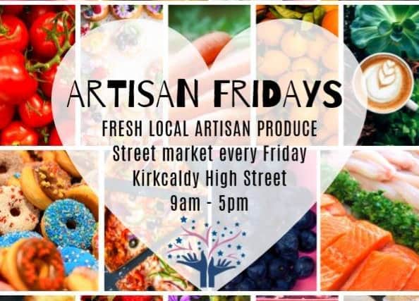 Artisan Fridays - new market in Kirkcaldy High Street