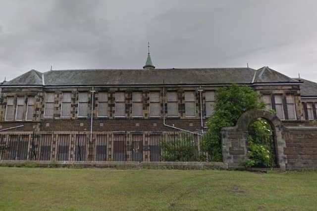 The fire hit former Inverkeithing Primary School
