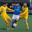 Shipyard in action at Bo'ness United in the South Challenge Cup (Pic: Scott Louden)