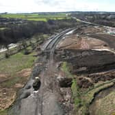 Work is underway at Cameron Bridge as part of the Levenmouth Rail Link