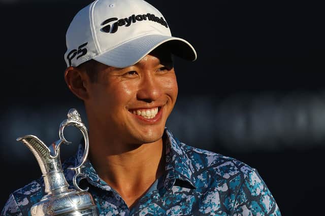 Collin Morikawa will be in St Andrews to defend the claret jug. Photo by Andrew Redington/Getty Images