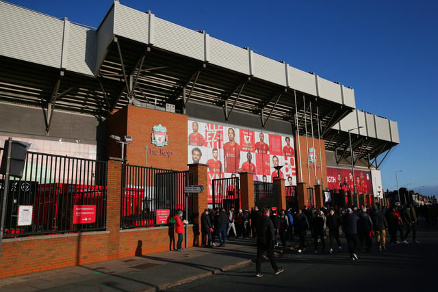 Club: Liverpool
Capacity: 53,394
Opened: 1884
(Photo by Alex Livesey/Getty Images)
