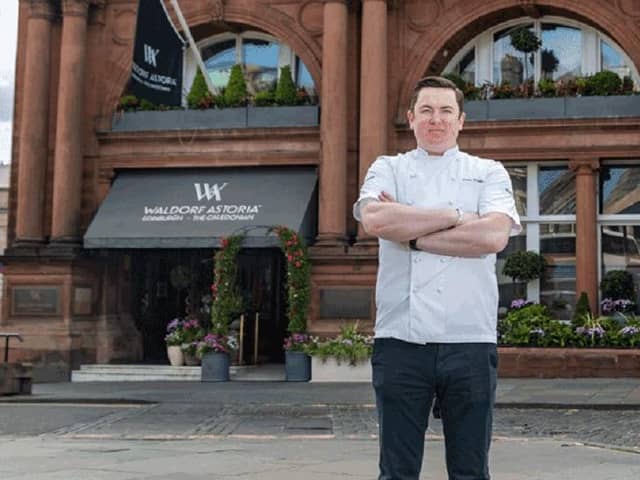 Dean Banks at the Pompadour scooped the accolade just days after  Haar St Andrews collected three AA rosettes