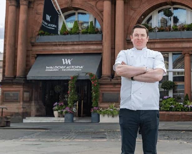 Dean Banks at the Pompadour scooped the accolade just days after  Haar St Andrews collected three AA rosettes