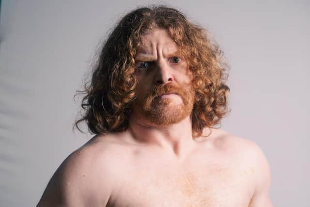 Methil-based wrestler Frank Gallo (Pic: Submitted)