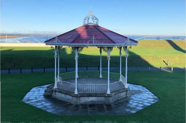 The bandstand is set to be restored.