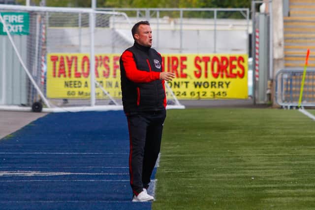 Kirkcaldy and Dysart manager Craig Ness watched team draw 2-2 (Library pic by Scott Louden)