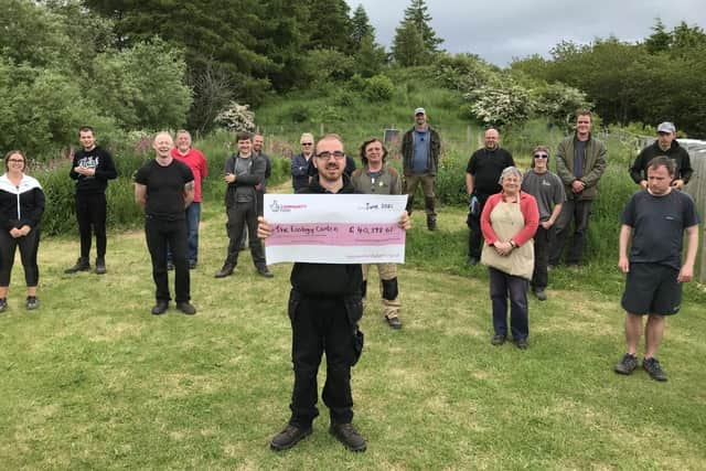 Kinghorn Ecology Centre has received £44,000 funding from the National Lottery community fund to allow it to continue its volunteer programme