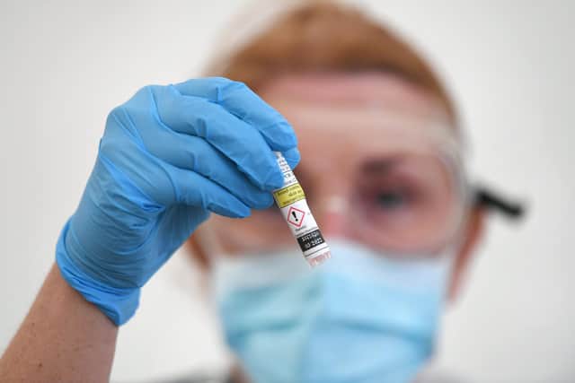 There has been no increase in the number of people in Fife testing positive since Friday.