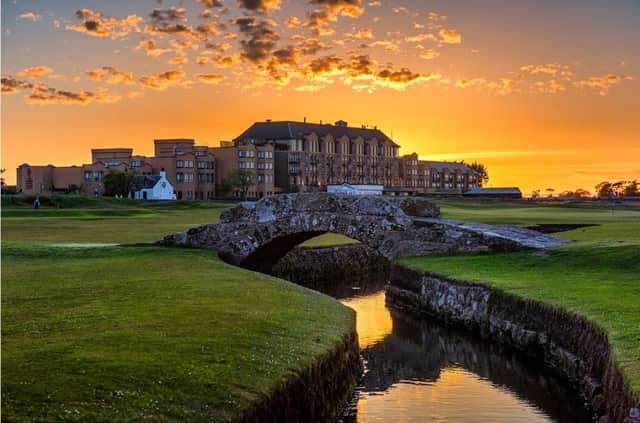 The Old Course Hotel.