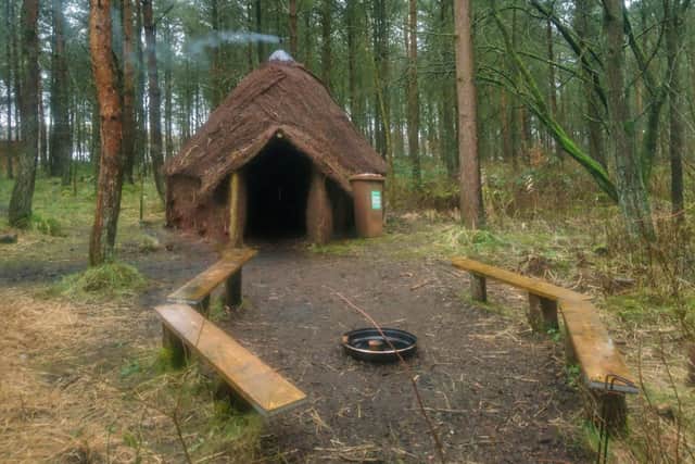 The roundhouse at Tor Island at Lochore Meadows (Pic: The Outdoor Education Team)