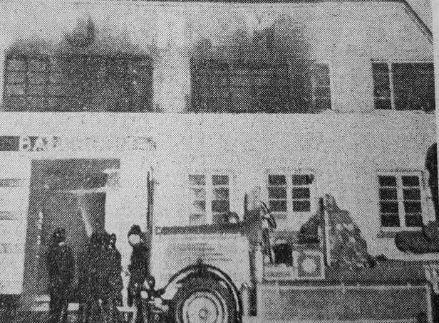 Fire crews tackle the blaze which destroyed Kirkcaldy's Burma Ballroom