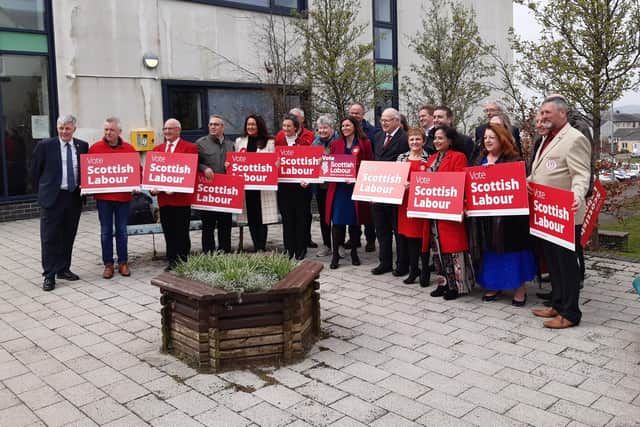 Manifesto launch for Fife labour ahead of May 5 elections.