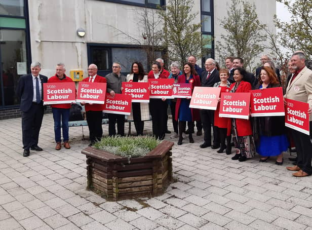Manifesto launch for Fife labour ahead of May 5 elections.