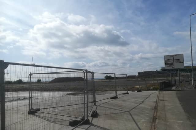 The site of the now demolished bus garages on the Esplanade, Kirkcaldy - now the subject of a planning application to build new flats (Pic: Fife Free Press)