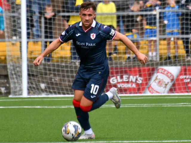 Lewis Vaughan's football career at Raith Rovers began as a youth way back in 2008 (Pic Fife Photo Agency)