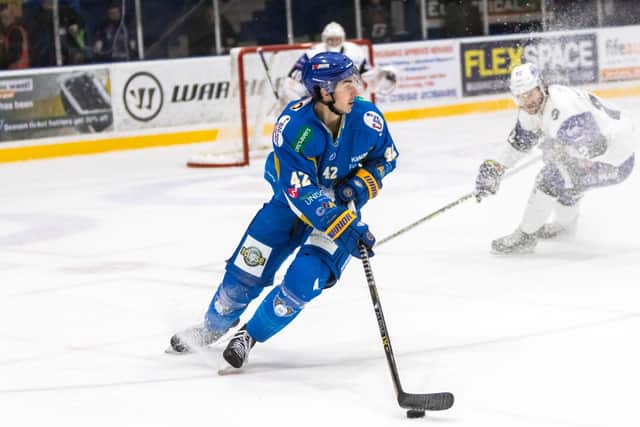 Reece Harsch returns to the UK game after signing for Glasgow Clan (Pic: Derek Young)