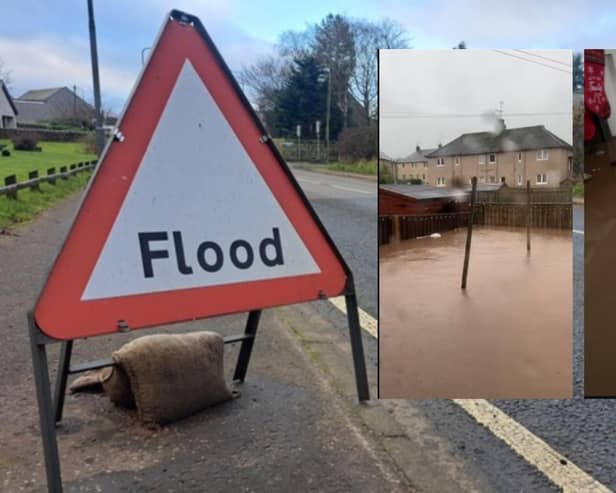 Flooding hit a number of homes in Cupar, sparking calls for help from the Scottish Government (Pics: Danyel VanReenen)