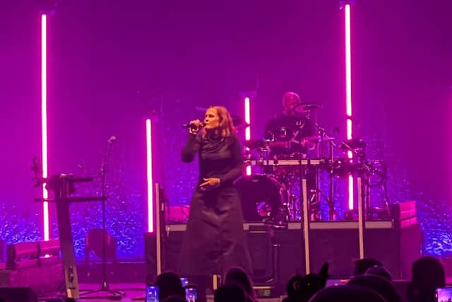 Alison Moyet on stage at the Usher Hall | Pic Allan Crow