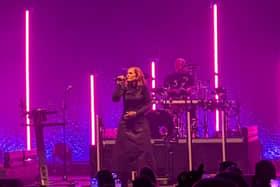 Alison Moyet on stage at the Usher Hall | Pic Allan Crow