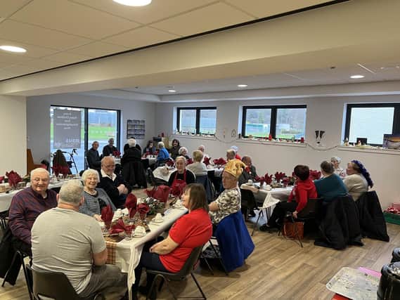 The Salvation Army brought local residents together to enjoy a three course meal on Christmas Day.
