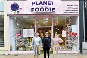 Planet Foodie   - co-owner Wiktoria, co-owner Paulina Plota & Martyna (Pic: Fife Photo Agency)