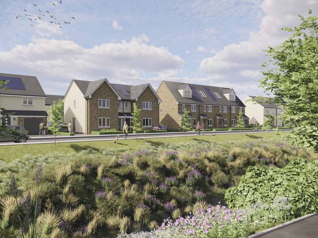 Persimmon's development proposal covers almost 1500 new homes in Cupar North (Pic: Submitted)