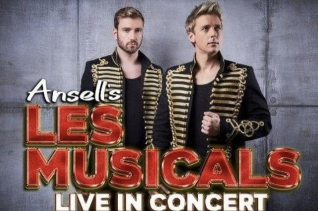Ansell’s Les Musicals,
June 26, Carnegie all, Dunfermline
You’ll recognise the folk at the heart of Ansell - Jonathan Ansell, frontman ofG4, and Jai McDowall, winner of  Britain's Got Talent.
They have teamed up for this celebration of the greatest musicals of all time.
Take your pick from Les Miserables, Phantom of The Opera, Wicked, Jesus Christ Superstar, The Greatest Showman, Miss Saigon, Chess, and We Will Rock You.