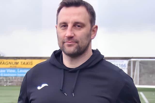 East Fife manager Greig McDonald