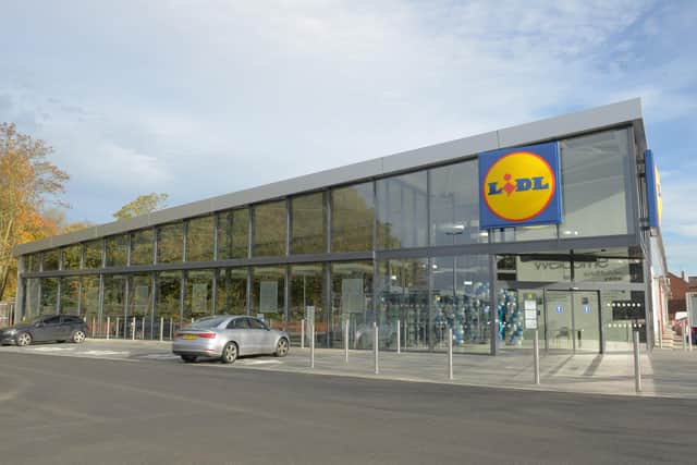 How the new Lidl store in Kirkcaldy will look.