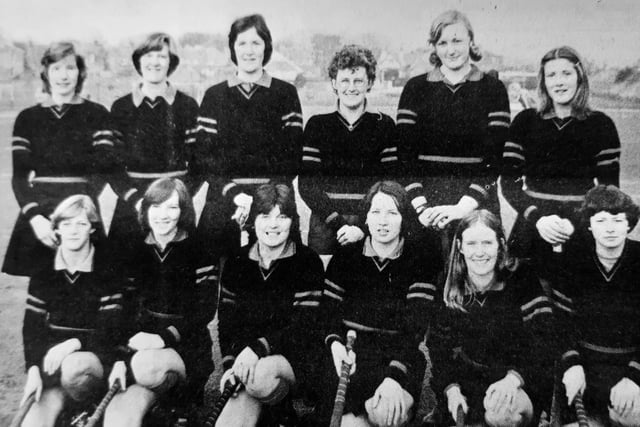 Kirkcaldy Ladies Hockey Club was nominated for the Meadowbank Trophy - an award presented to the team which achieved most in its particular field of sport.
Front: Corinna Brown, Gillian Weir, Isabel Cameron, Brigette Mollison, Elaine Methven, Maxine Mollison.