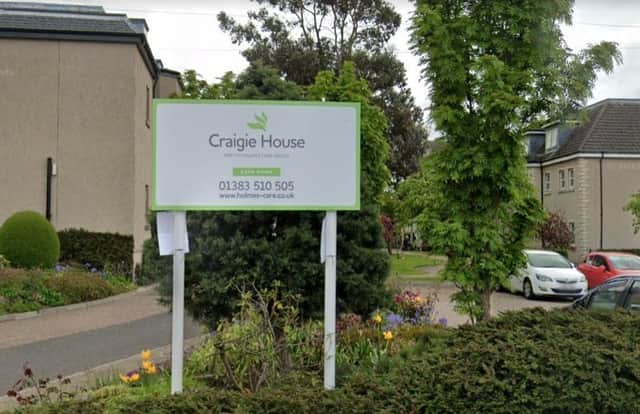 Craigie House Care Home, Crossgates  (Google Maps)