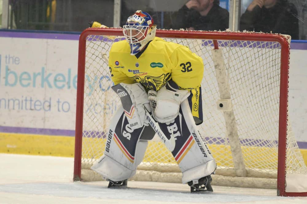 Blake Pietila on his debut for Fife Flyers | Pic Al Goold