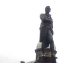 Statue of Robert Burns on Bernard Street Edinburgh (Pic: TSPL)